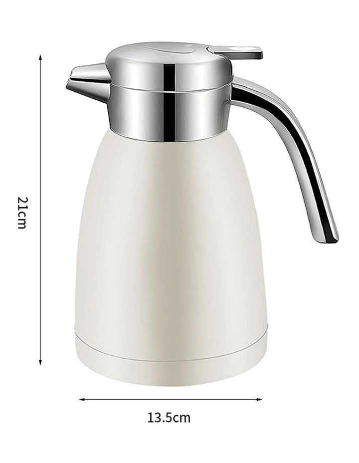 Stainless Steel Kettle 1.2L in White image 5
