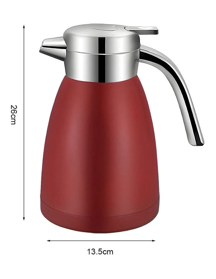 Stainless Steel Kettle 1.8L in Red image 5