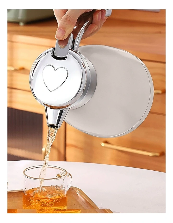 SOGA 1.8L Stainless Steel Water Bottle Insulated Vacuum Flask Coffee Jug Thermal in White image 6