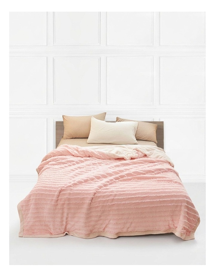 Thick Throw Blanket in Pink image 1
