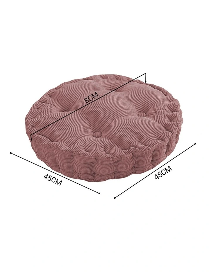 Round Cushion in Coffee image 5