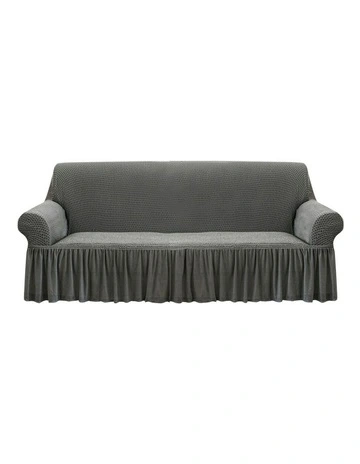 4-Seater Grey Sofa Cover Protector in Grey