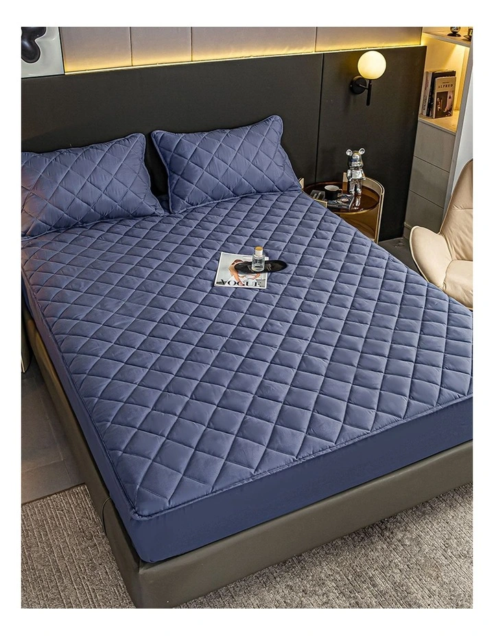 Soga Mattress Cover Bed Protector With Pillow Covers In Blue MYER
