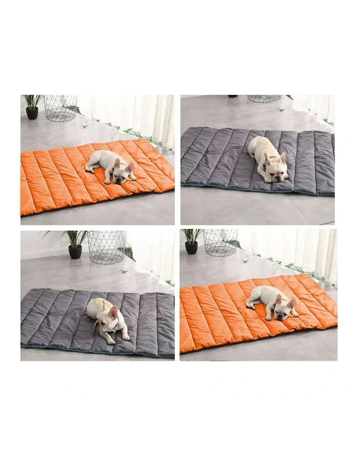 Camping Mat Waterproof Foldable Sleeping Mattress with Storage Bag in Grey image 6
