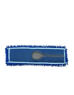 Flat Mop Cloth Cover 100x22cm in Blue