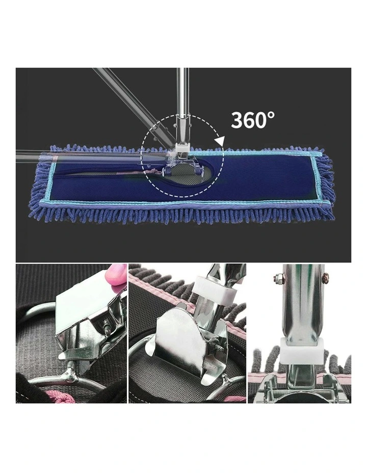 Flat Mop Cloth Cover 100x22cm in Blue image 7