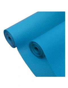 Kitchen Shelf Drawer Cabinet Multi Use Liner Non Slip Mat 50x300cm 2X in Blue