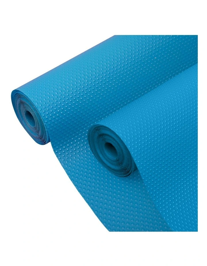 Kitchen Shelf Drawer Cabinet Multi Use Liner Non Slip Mat 50x300cm 2X in Blue image 1