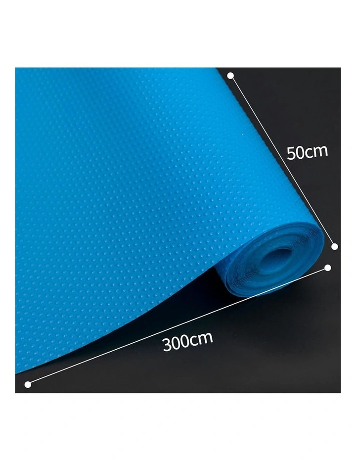 Kitchen Shelf Drawer Cabinet Multi Use Liner Non Slip Mat 50x300cm 2X in Blue image 6