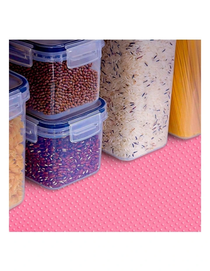 Cabinet Multi Use 2X Liner Non Slip Mat 50x300cm in Pink image 3