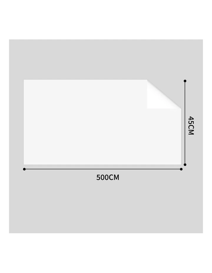 2X Dry Erase Adhesive Whiteboard Wall Sticker 45cmx500cm image 4
