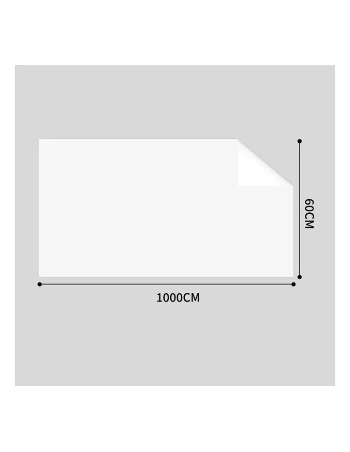 2X Dry Erase Adhesive Whiteboard Wall Sticker 60cmx100cm image 4