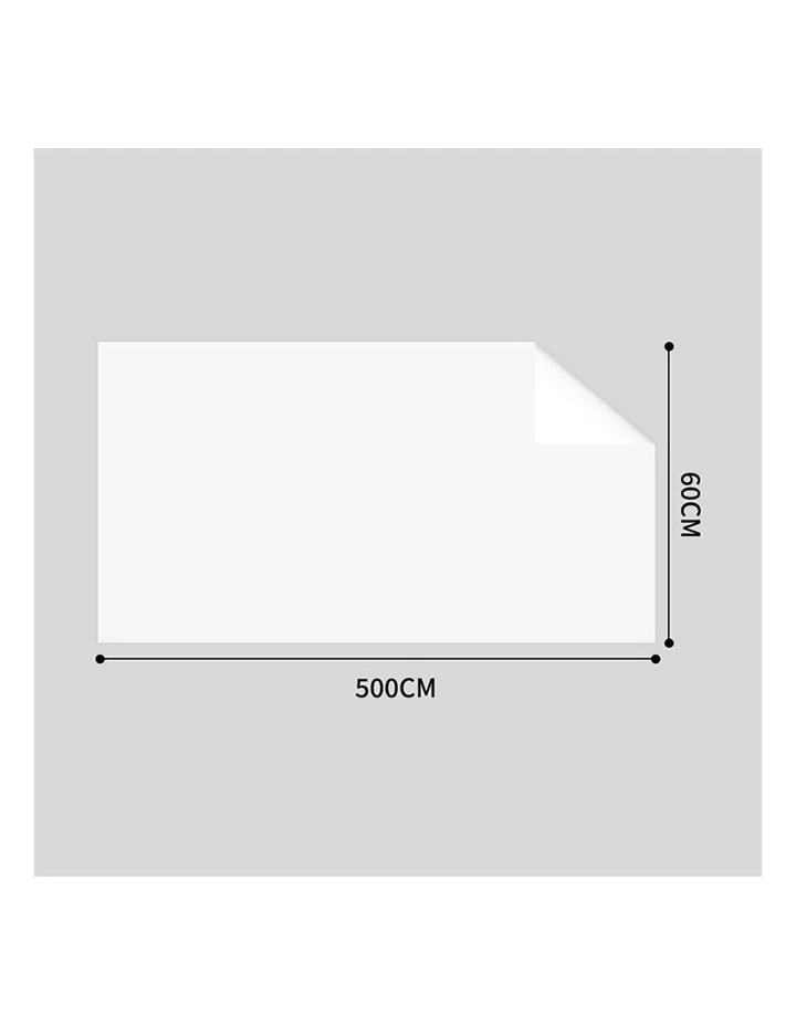 2X Dry Erase Adhesive Whiteboard Wall Sticker 60cmx5m image 4