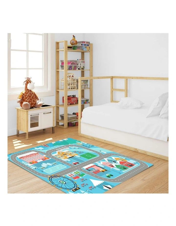 Educational Baby Theme Park Area Rugs 120cm x2 in Multi image 4