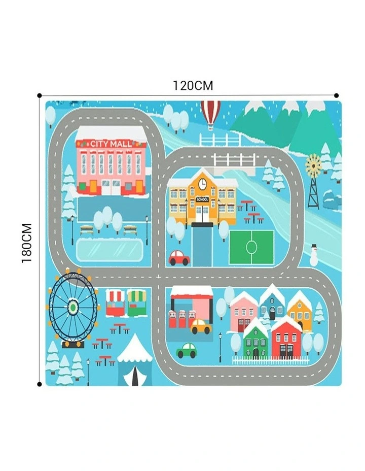 Educational Baby Theme Park Area Rugs 120cm x2 in Multi image 6
