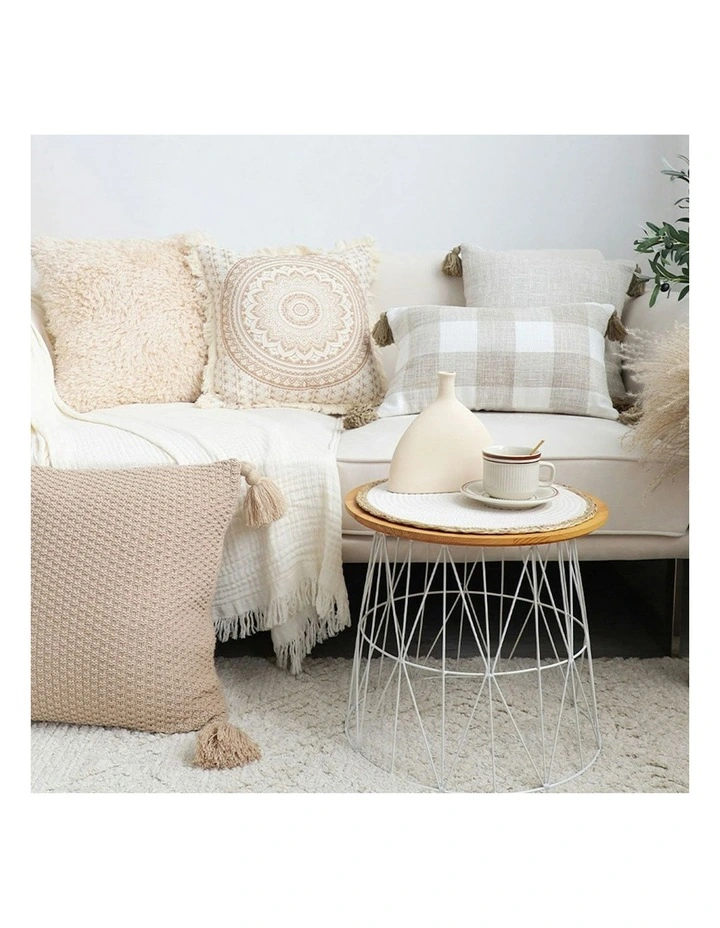 2X Sofa Cushion 50cm in Beige image 7
