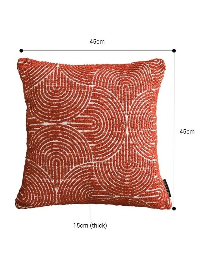 2X Sofa Cushion 50cm in Orange image 2