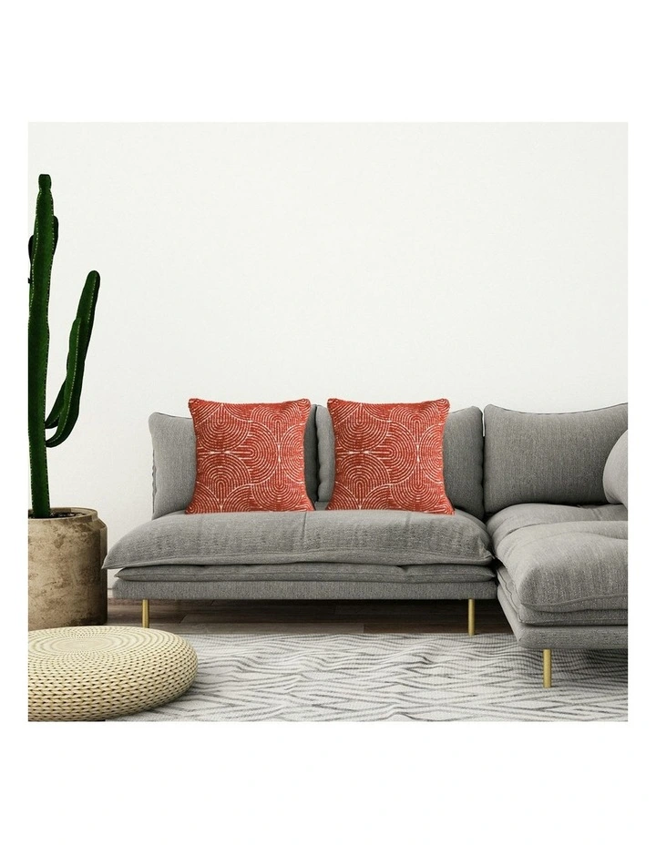 2X Sofa Cushion 50cm in Orange image 5