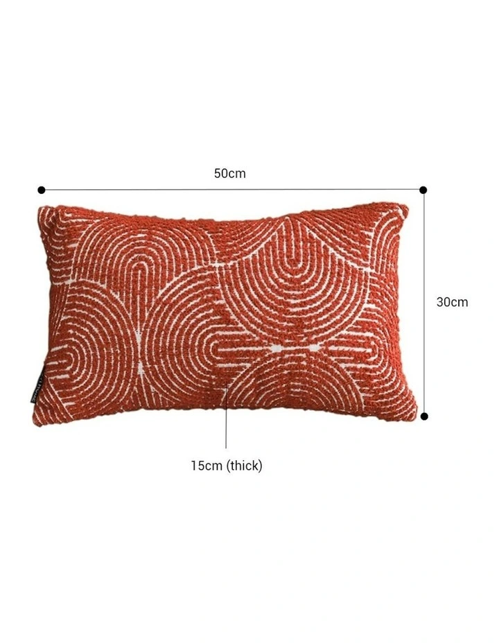 Sofa Cushion x2 30cm in Orange image 2
