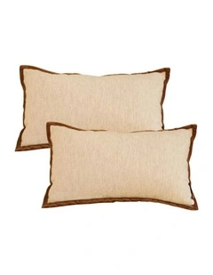 Aqua Sofa Cushion x2 30cm in  Brown