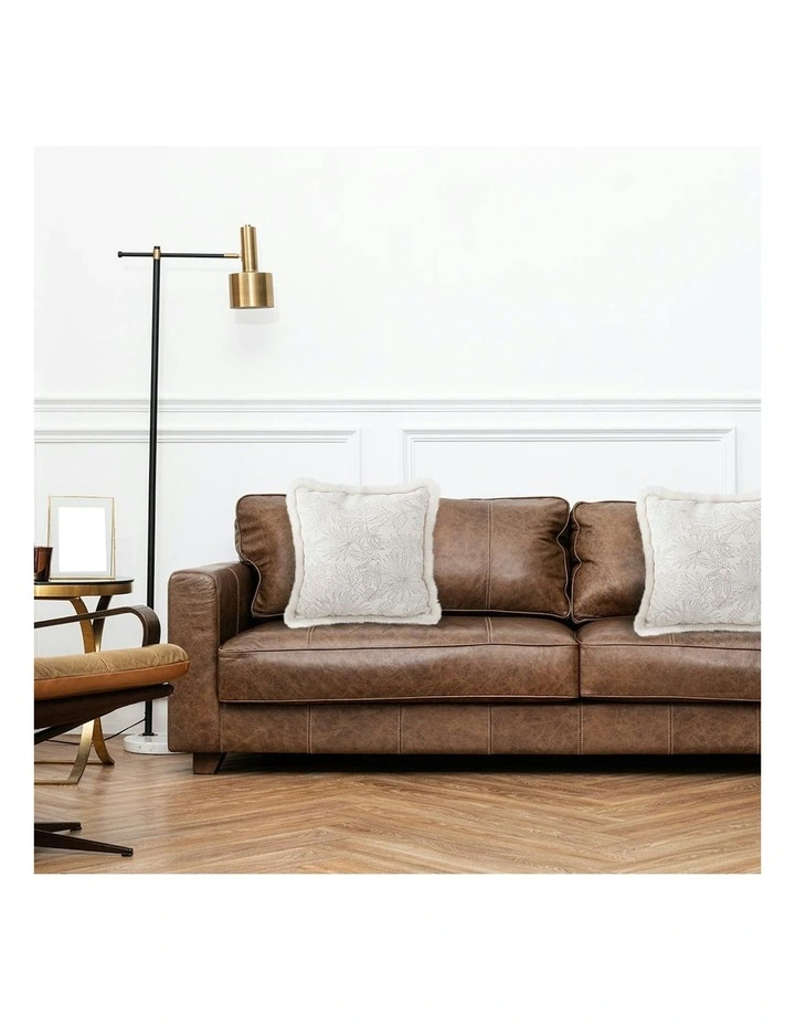 2X Sofa Cushion 45cm in Brown image 5