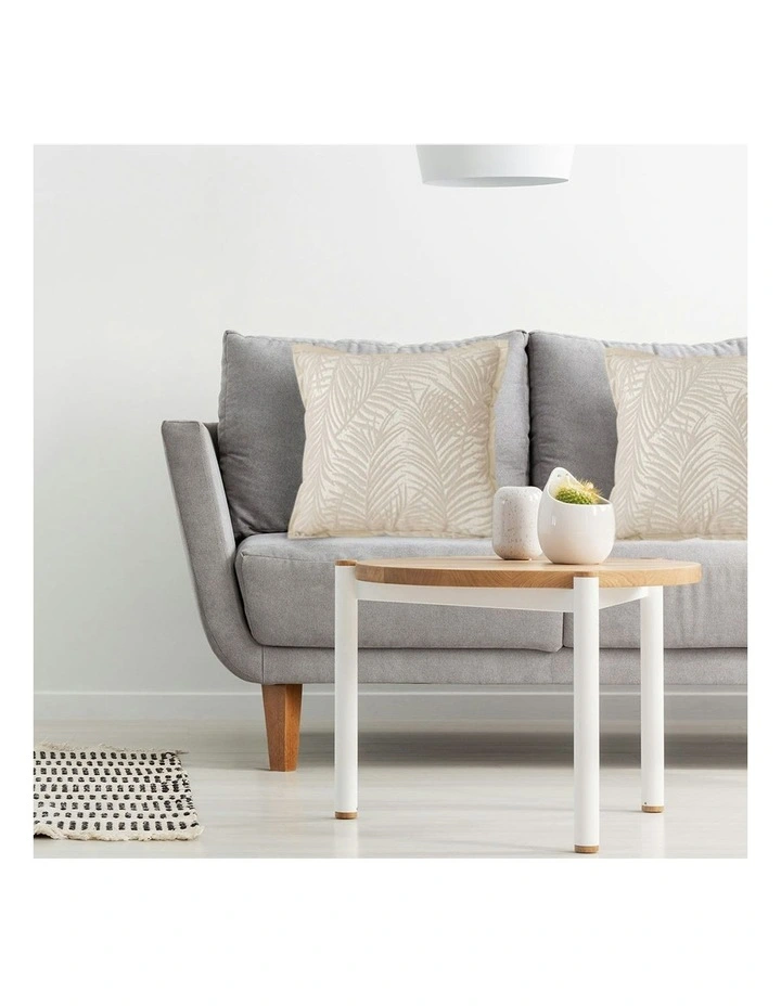 2X 45cm Sofa Cushion in Beige image 6
