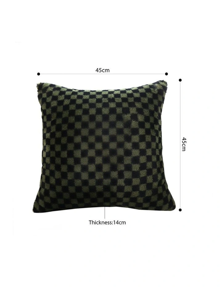 Sofa Cushion x2 30cm in Dark Green image 5