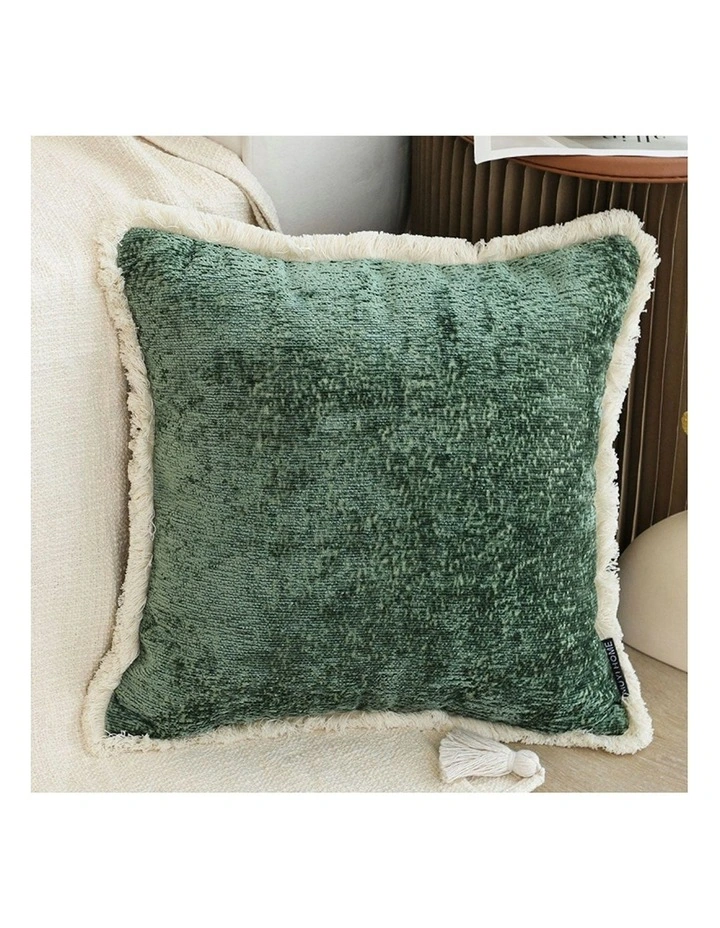 45cm Sofa Cushion x2 in Jade Green image 2