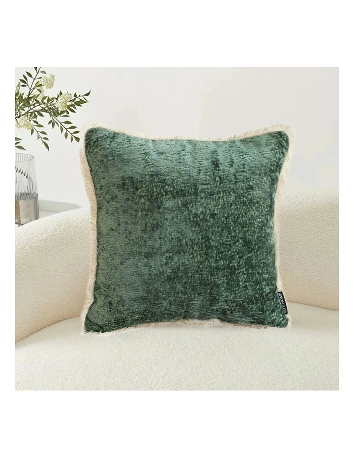 45cm Sofa Cushion x2 in Jade Green image 3