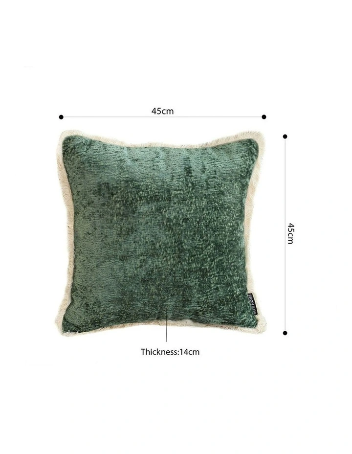45cm Sofa Cushion x2 in Jade Green image 5