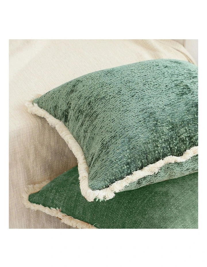 45cm Sofa Cushion x2 in Jade Green image 6