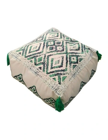 50cm Ultra-Comfort Polyester-Cotton Cushion in Multi