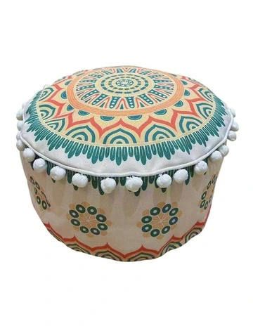 Ultra-Comfort Polyester-Cotton Cushion 50cm in Multi
