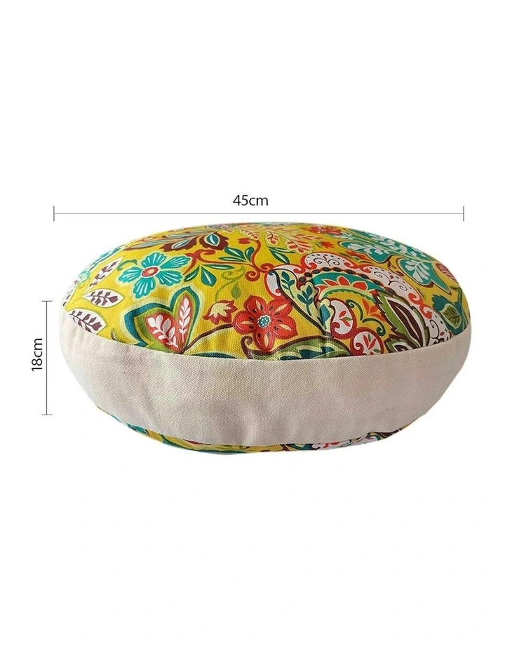45cm Soft Polyester-Cotton Pillow in Multi image 2