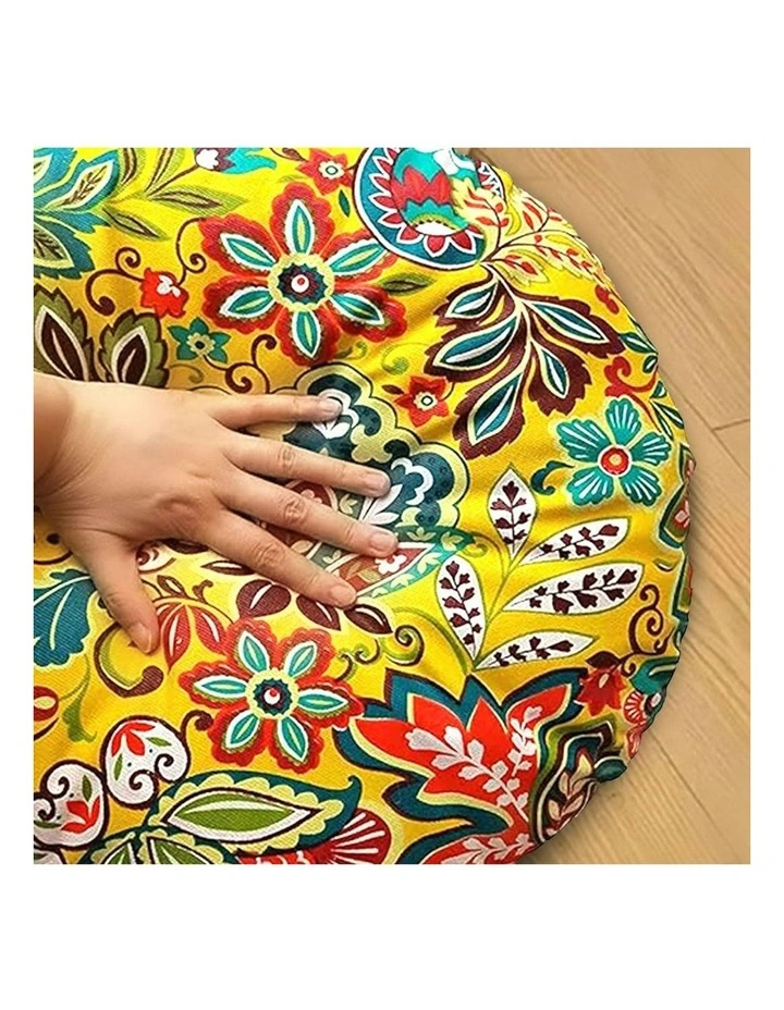 45cm Soft Polyester-Cotton Pillow in Multi image 3