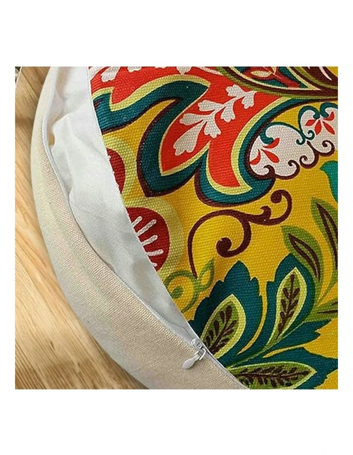 45cm Soft Polyester-Cotton Pillow in Multi image 6