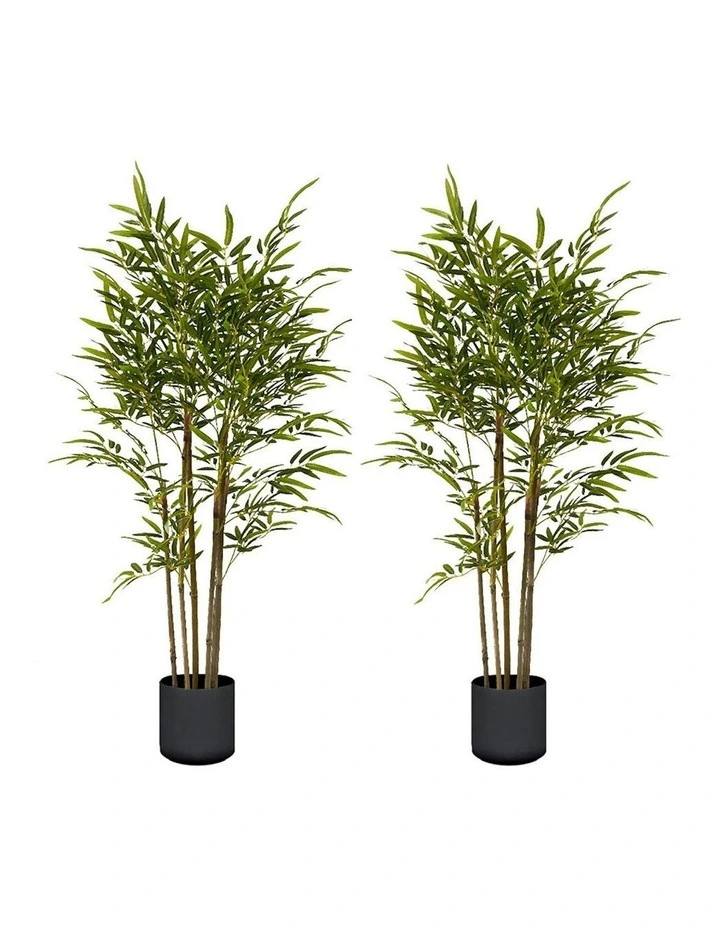Bambusa Vulgaris Artificial Plant 150cm x2 in Green image 1