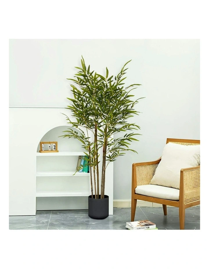 Bambusa Vulgaris Artificial Plant 150cm x2 in Green image 3