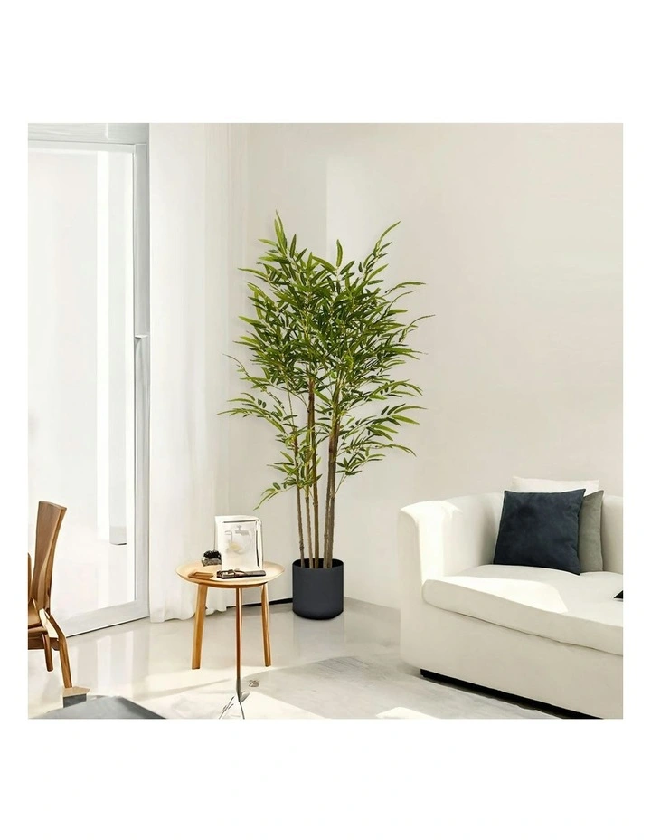Bambusa Vulgaris Artificial Plant 150cm x2 in Green image 4