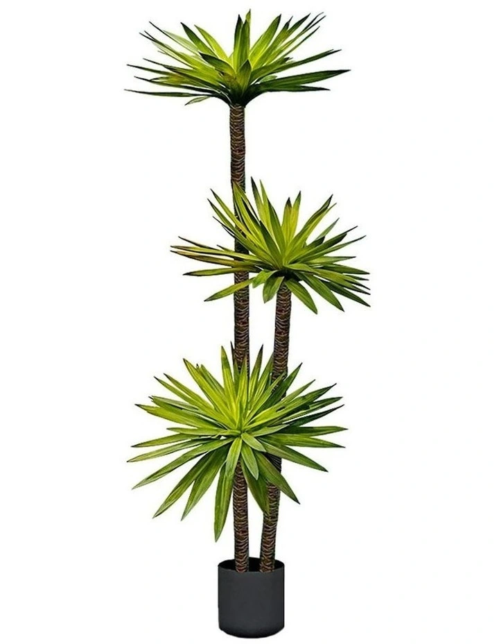Yucca Tree Giant Palm Lily Living Room Artificial Plant 180cm image 1