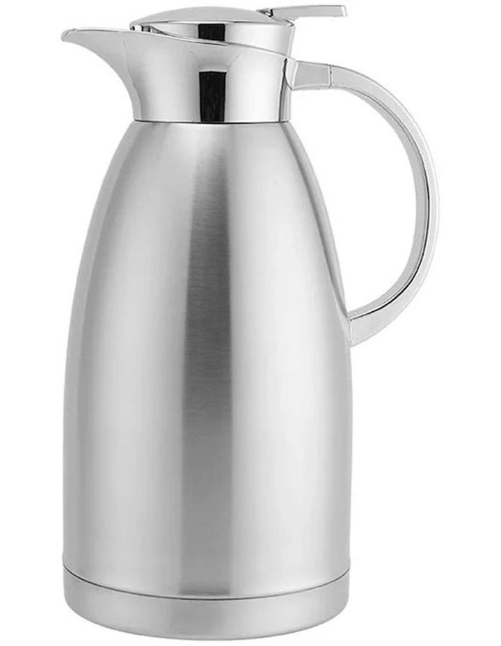 2-Layer Stainless Steel Thermal Flask 2.3L 2xinSilver image 4