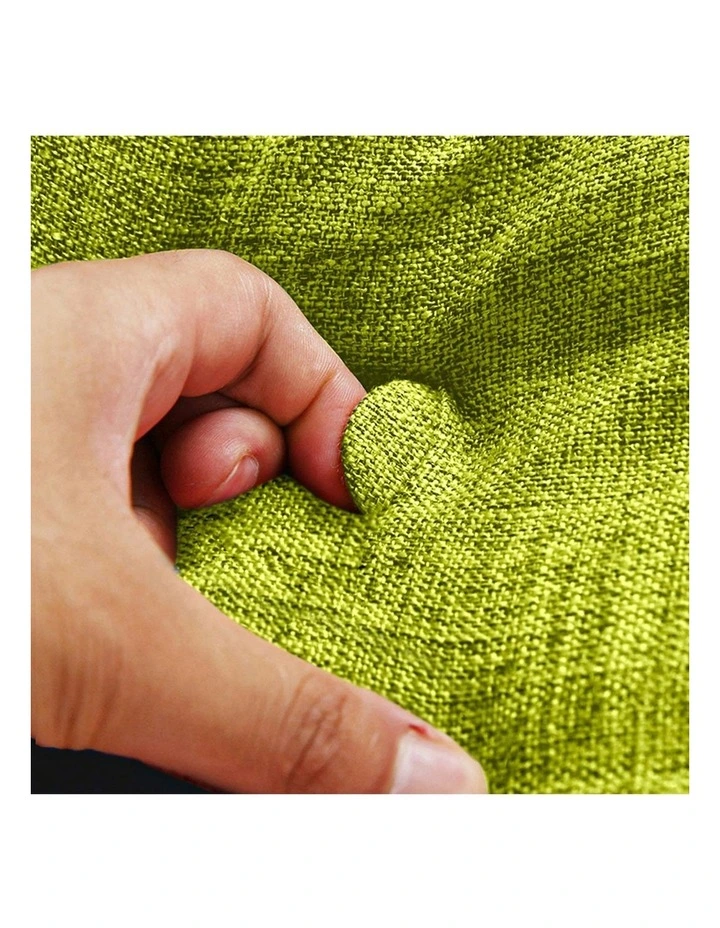 Triangular Wedge Pillow 2x 100cm in Green image 6