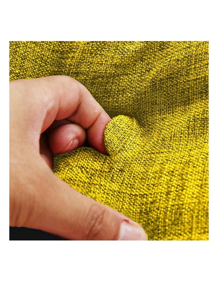 Triangular Wedge Bed Pillow 2X 120cm in Yellow image 6
