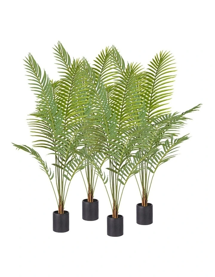 Areca Palm Artificial Plant 4x 180cm in Green image 1