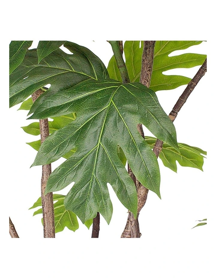 Philodendron Artificial Plant 2x 90cm in Green image 5