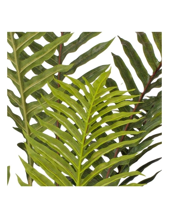 4X Artificial Rogue Hares Foot Fern Tree in Green image 5