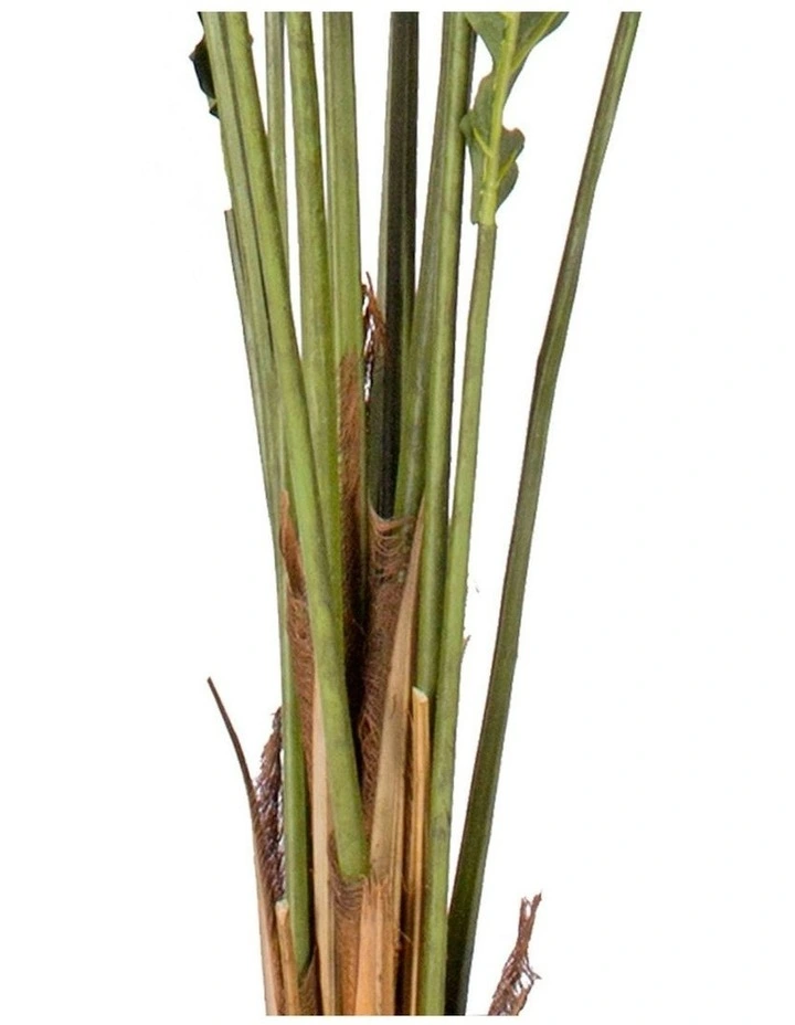 4X Artificial Rogue Hares Foot Fern Tree in Green image 7