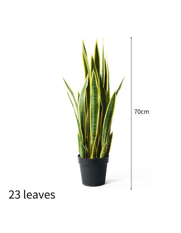 Edge Tiger Piran Artificial Plant 2x 70cm in Green image 2
