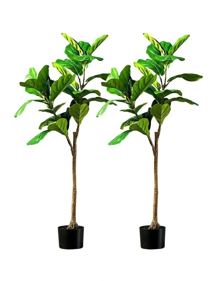 Potted Yerong Artificial Plant 2X 120cm in Green image 1
