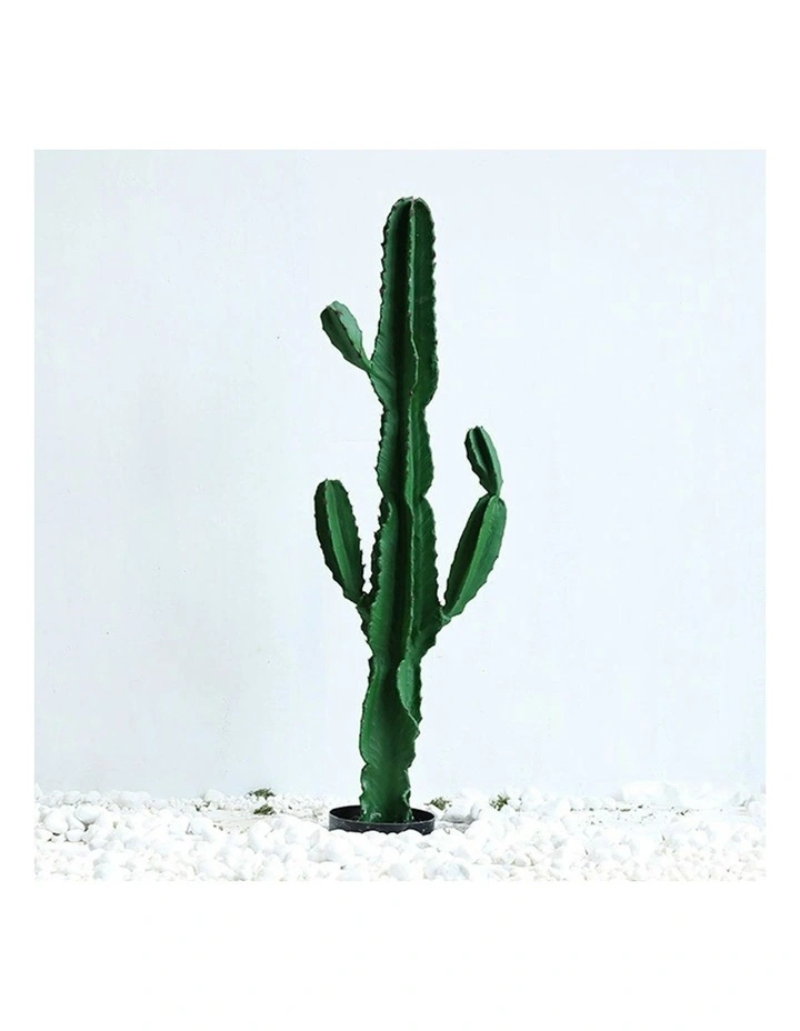 4X Artificial Indoor Cactus Tree Fake Plant in Green image 4